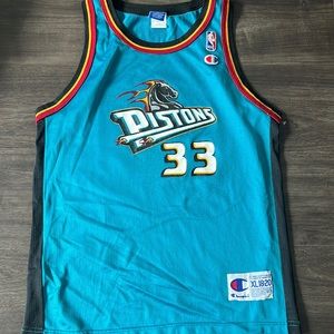 Vintage champion Detroit Pistons Grant Hill Jersey